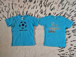 J NOWE Koszulki sportowe 2szt 140 T-shirt bluzka