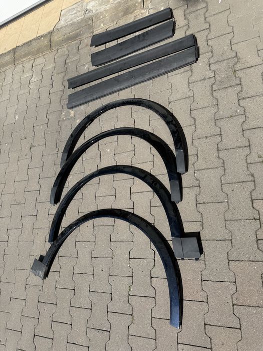 Арки листва накладка крила Cayenne Porsche 9y0