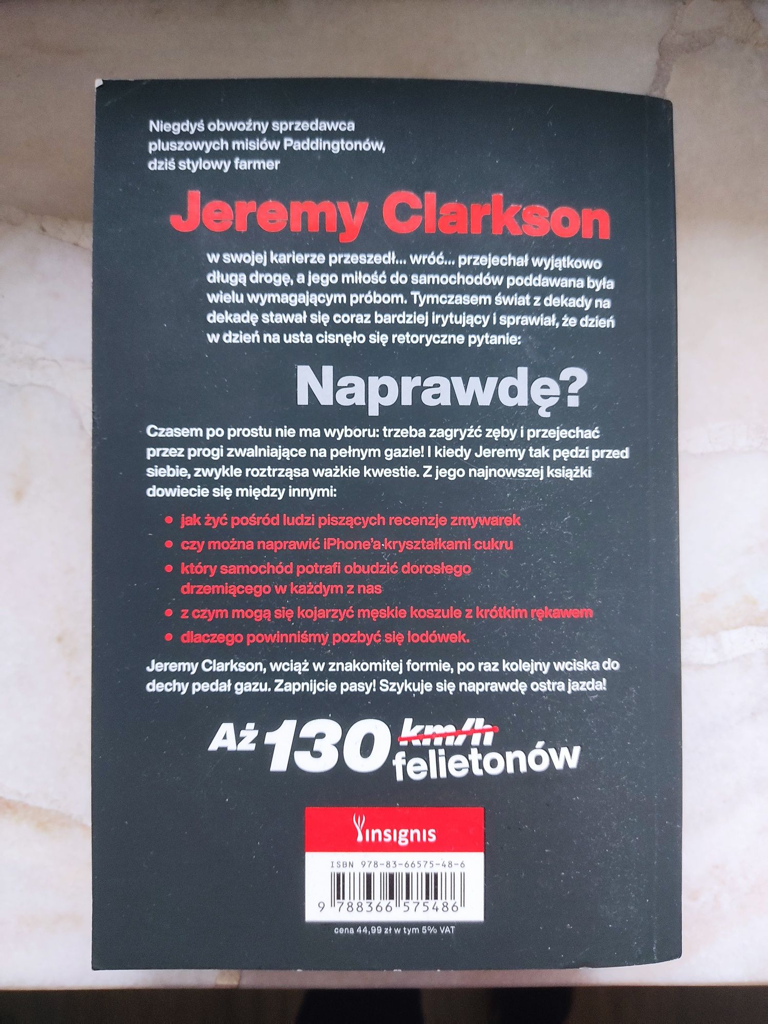 Książka J.Clarksona Naprawdę?