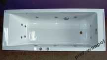 Wanna z hydromasażem 170x70 Koło Producent
