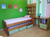 Cama DUPLA 95X190 Madeira maciça