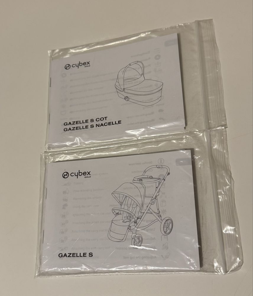 Wózek podwójny cybex gazelle s