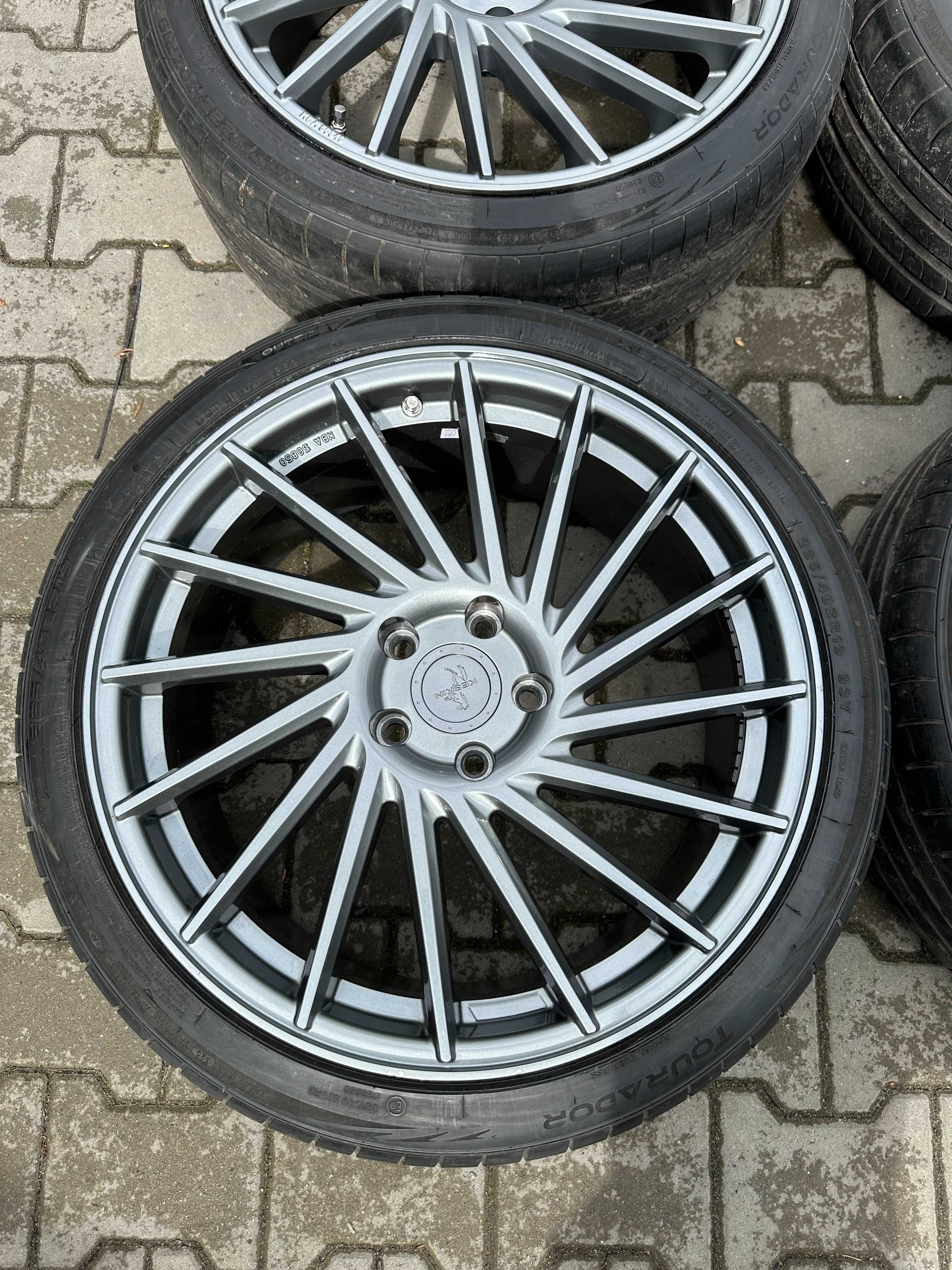 KESKIN 5X114,3 8,5JX19 ET40 225/40R19 komplet kia renault hyundai