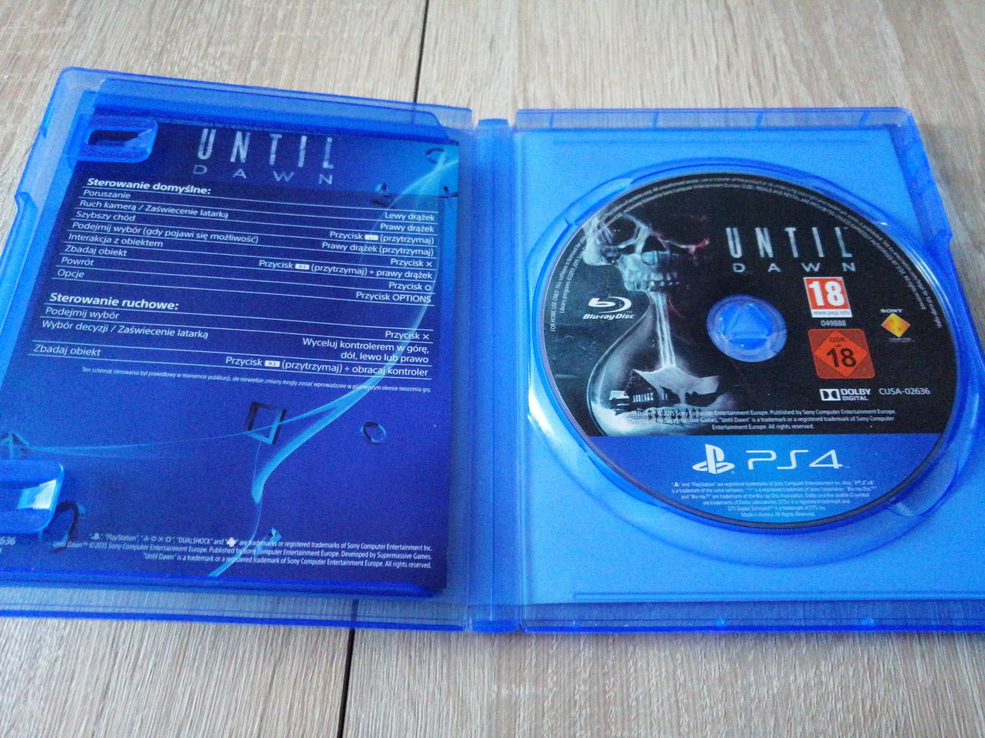 Gra na ps4 Until Dawn
