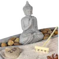 Zestaw do medytacji Zen z figurką Budda kadzidełka