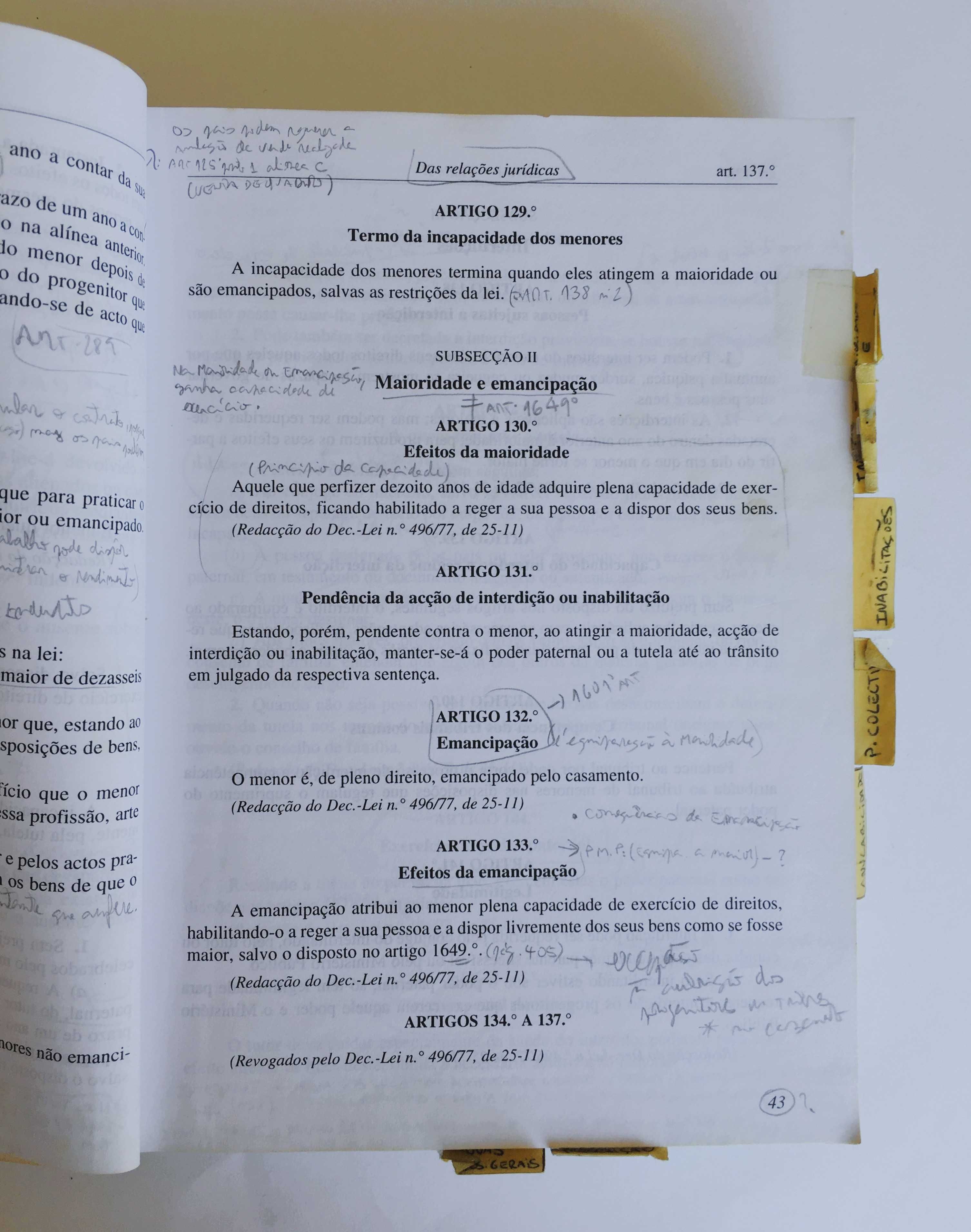 Código Civil Português