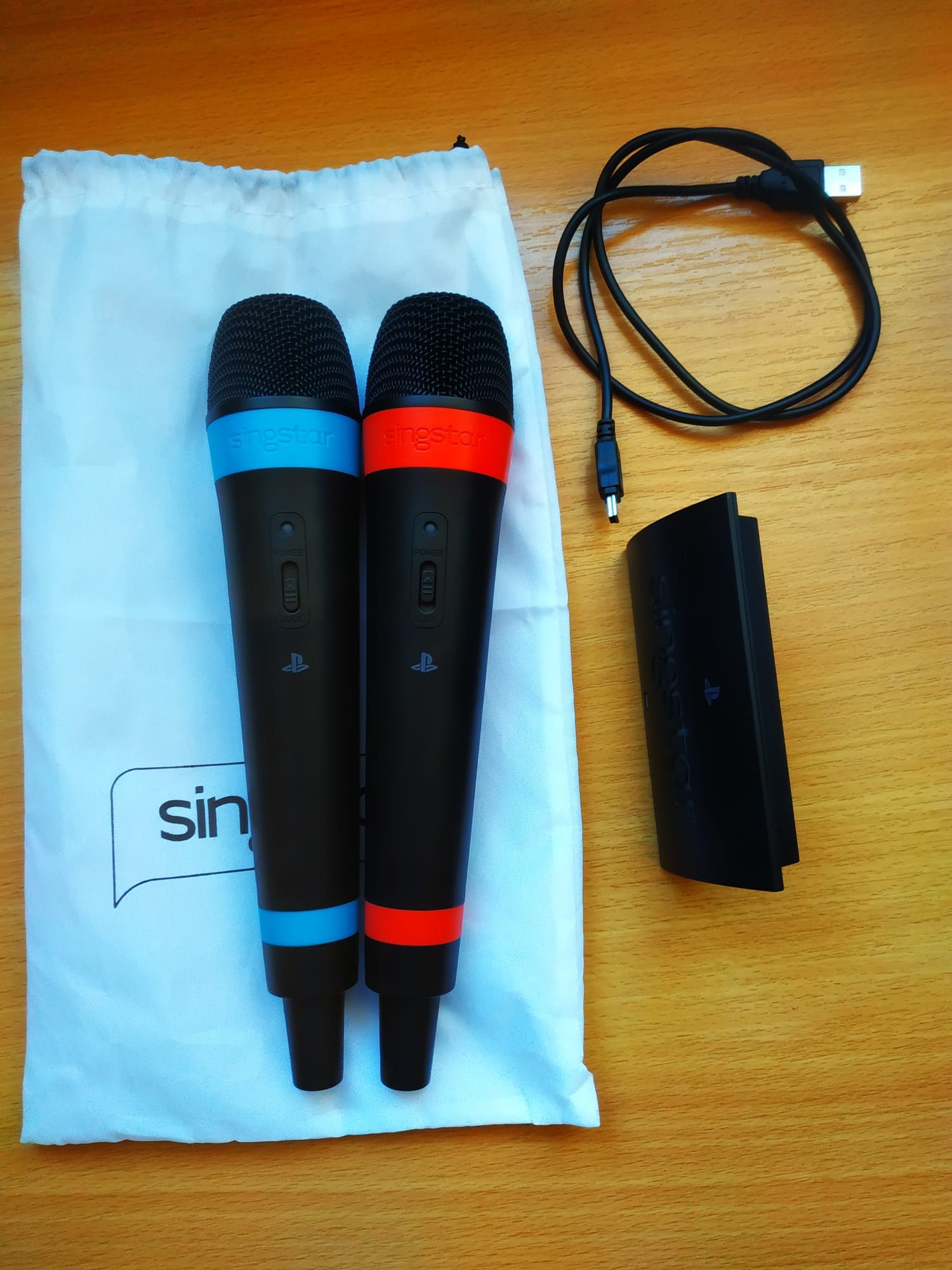 Mikrofony SingStar ps3 stan bdb, możliwa wysyłka olx,