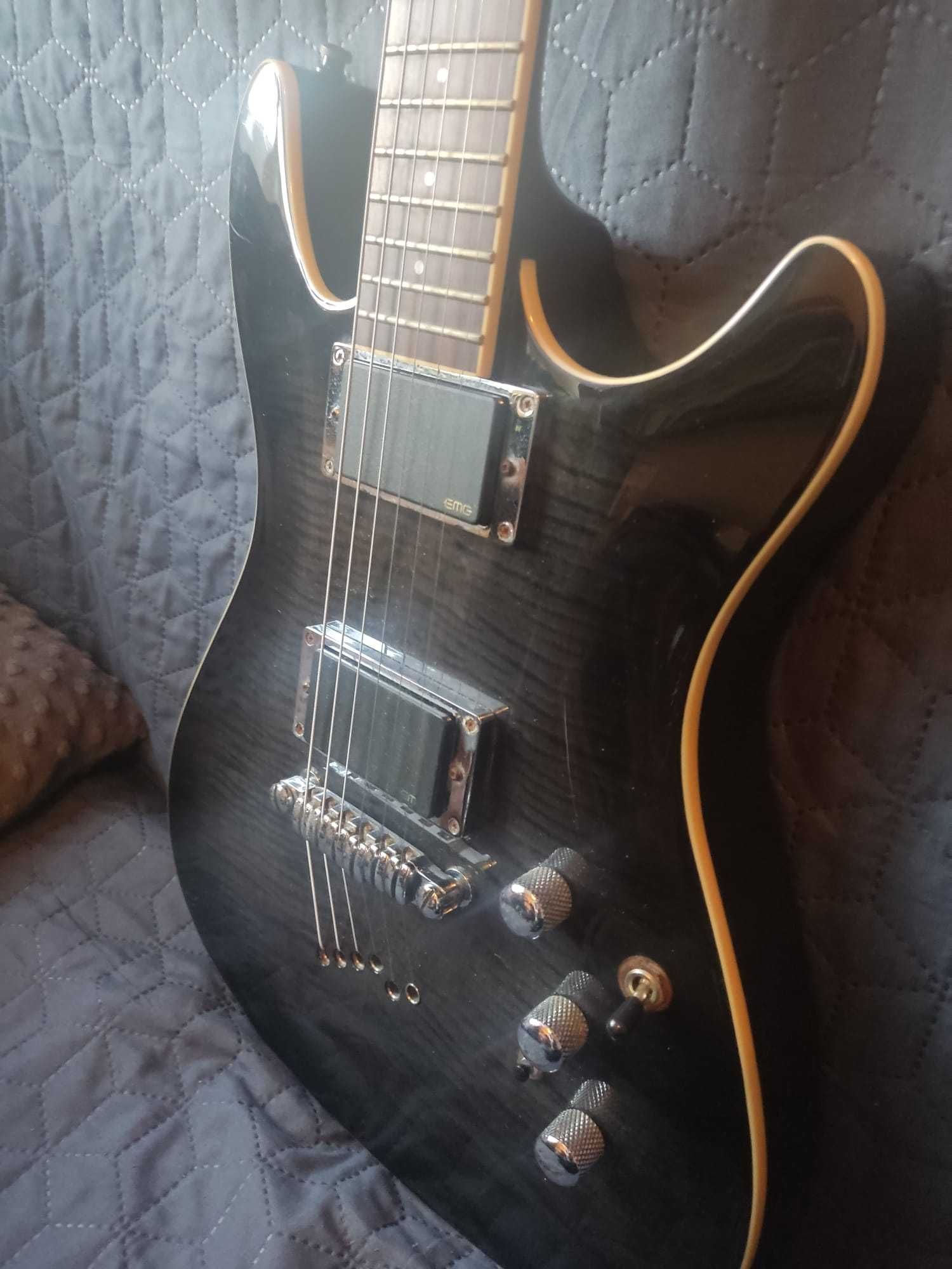 Gitara elektryczna Ibanez SZR520 + EMG 85/60 + pokrowiec