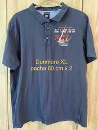 Dunmore XL granatowa męska koszulka krótki rękaw polo t-shirt