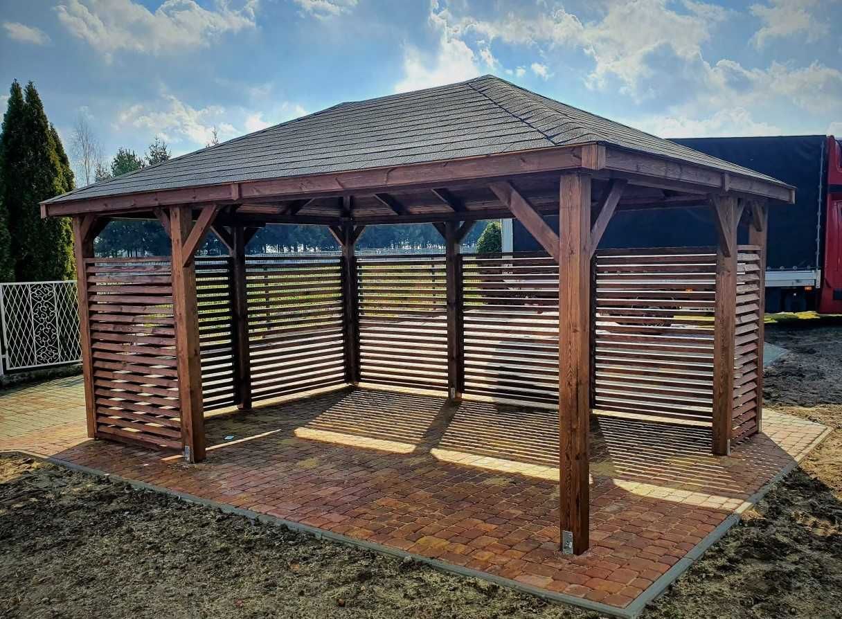 Altanka, altana ogrodowa SOFIA 3X3, wiata, pergola, garaz