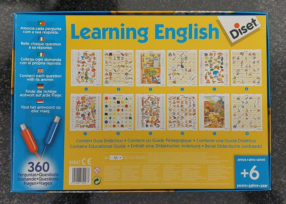 Jogo Learning English Lectron
