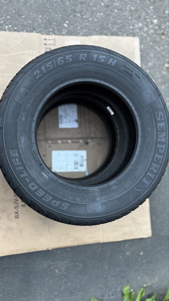 2x semperit 215/65/15 z 2023 roku nowe demo