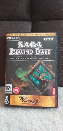 Gra PC DVD Saga Icewind Dale I + II + 2 dodatki