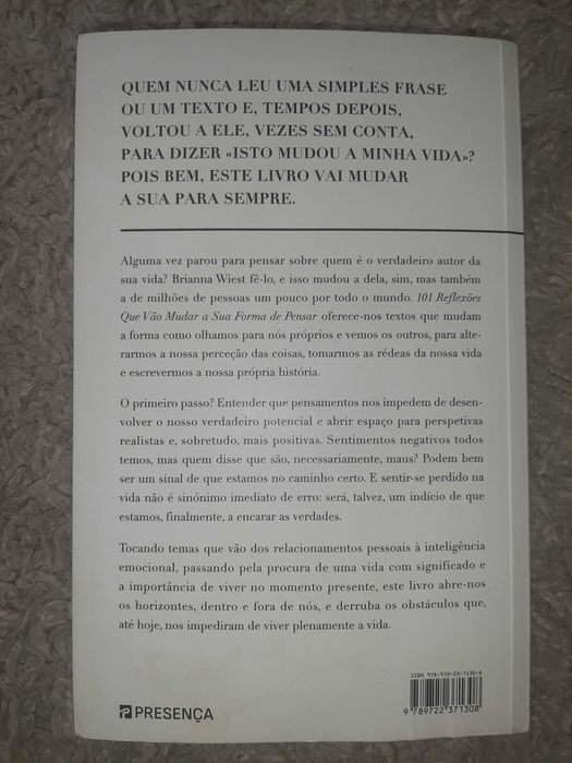 Livro: "101 Reflexões Que Vão Mudar a Sua Forma de Pensar"