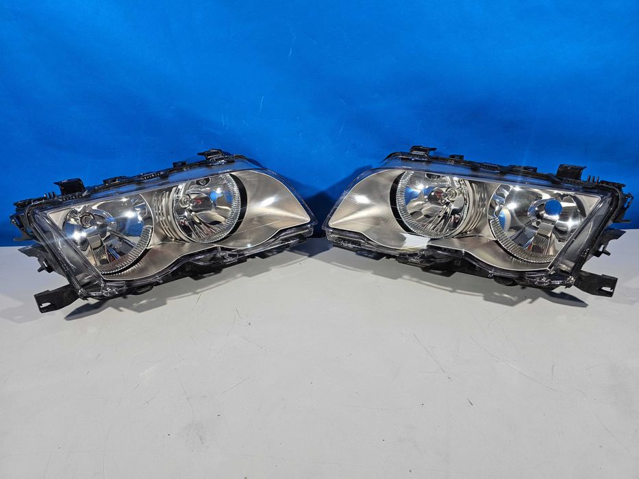 BMW E46 Lampy Przód Przednie Komplet Lewa+Prawa Europa IGŁA