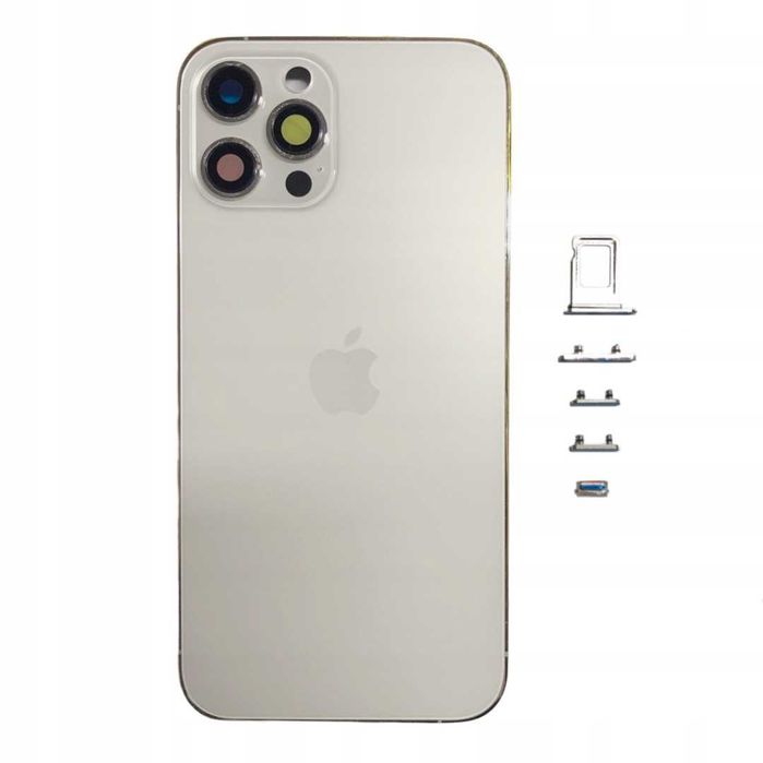 Ramka Korpus Obudowa Obudowy Ramki Apple iPhone 12 Pro Max Silver