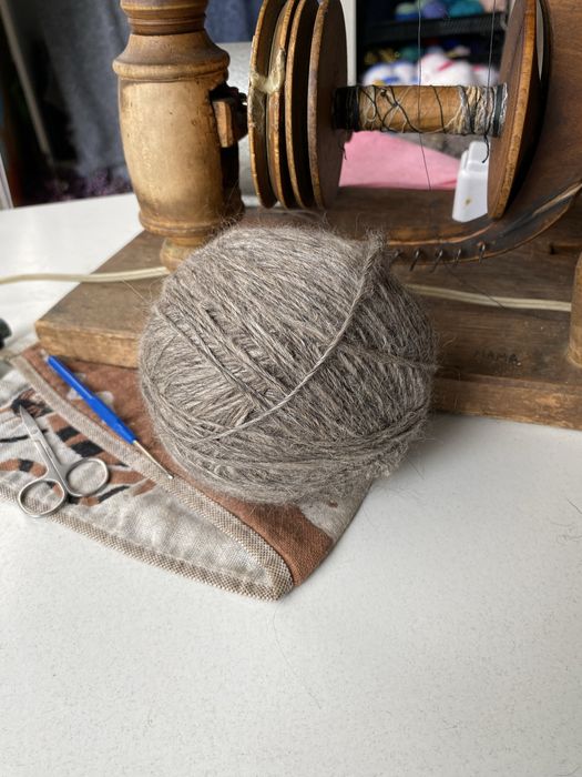 Собачья Шерсть вычесанная