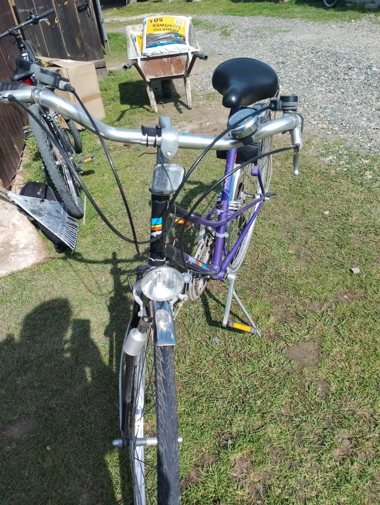 Rower fioletowy 26