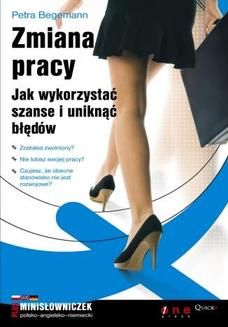 Książka poradnik Zmiana pracy Petra Begemann