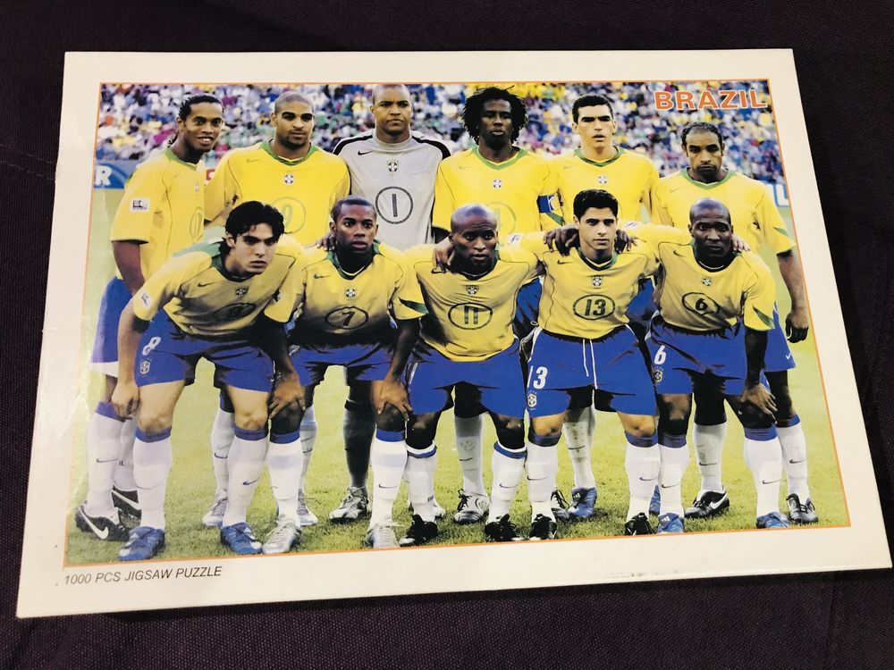 Лот два пазла Сборная Бразилии Чемпионат мира по футболу 2006