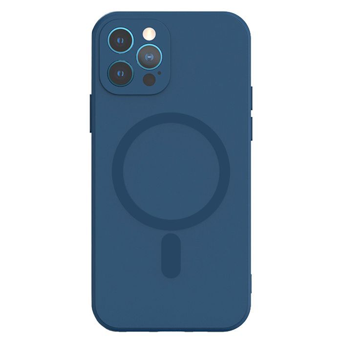 Tel Protect Magsilicone Case Do Iphone 14 Pro Max Granatowy