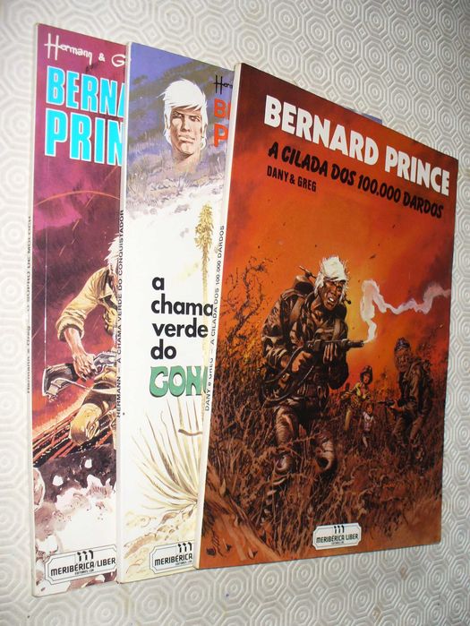BERNARD PRINCE 9 albuns - Hermann /Greg / Dany