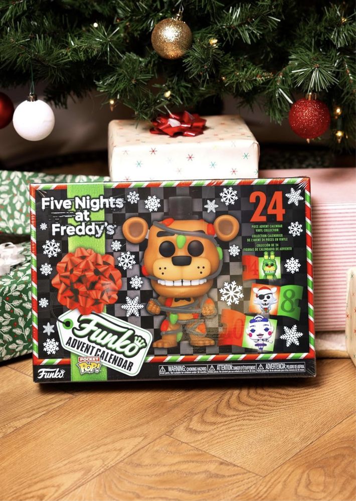 Адвент Календарь пʼять Пять ночей Фредди Фреди Фредді Funko FNAF Fredd