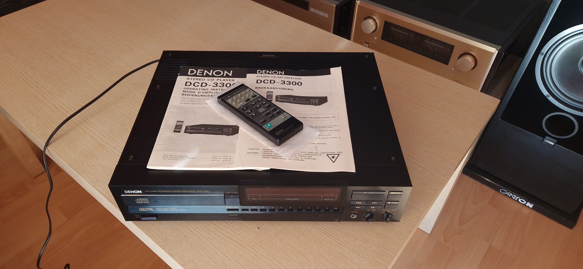 Odtwarzacz CD DENON DCD 3300 Stan Gabinetowy