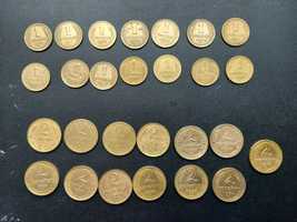 Монети СССР 1 копійка, 2 копійки, 3 копійки