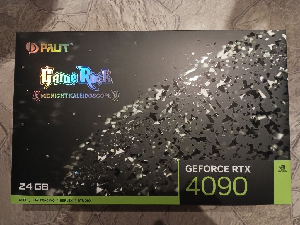 Pudełko Palit RTX 4090 GameRock OC 24GB GDDR6X