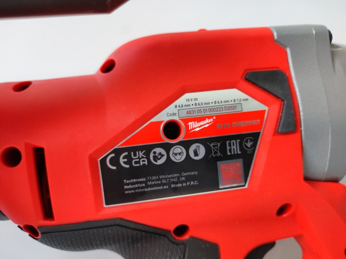 Заклепочник аккумуляторный Milwaukee M18 ONEFPRT-0X (без АКБ и ЗУ)