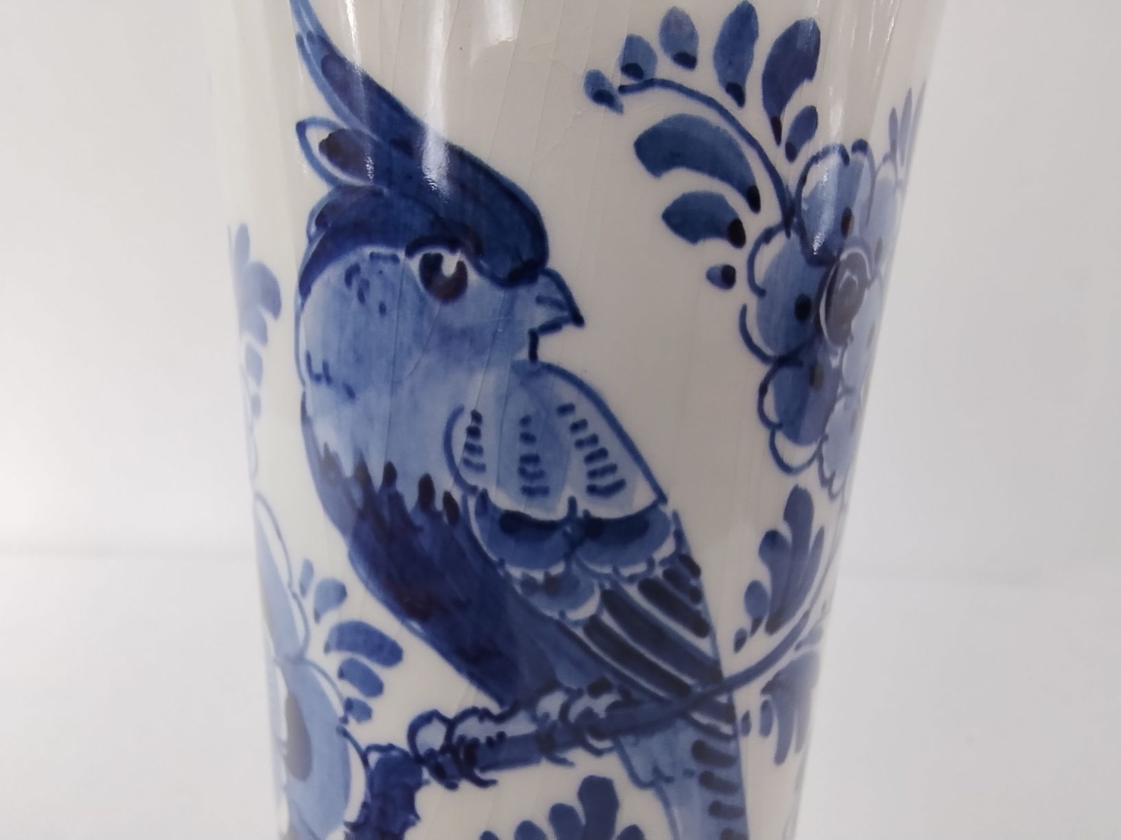 Wazon ceramiczny. Delft.