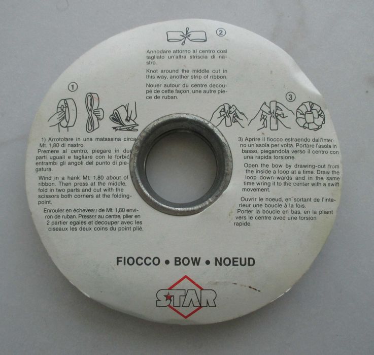 Rolo/Bobine de Fita Vermelha para Embrulhos