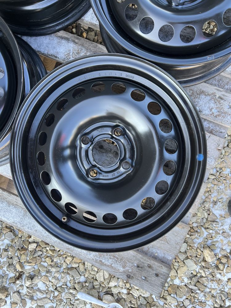 4xfelga stalowa 14” OPEL Karl (4x100 ET/IS38) z TPMS
