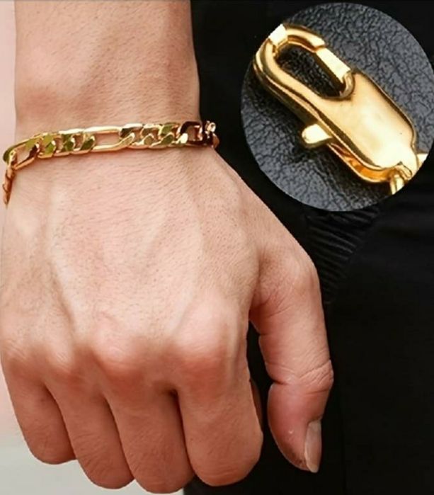 Bransoletka Męska splot figaro