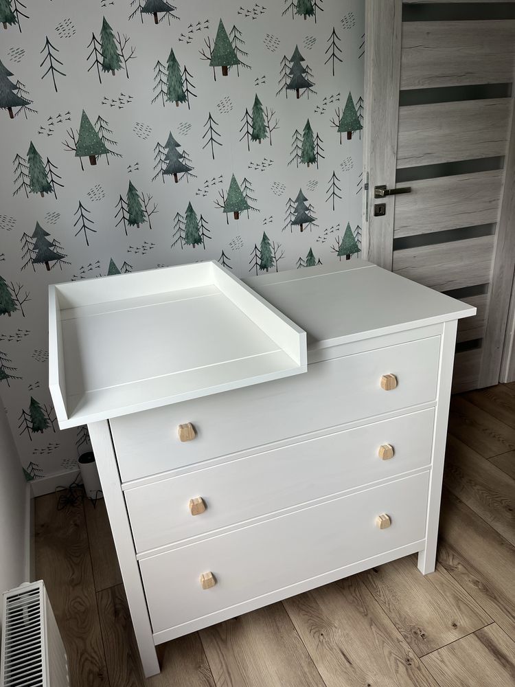 Nakladka przewijak na komode Hemnes ikea z blenda