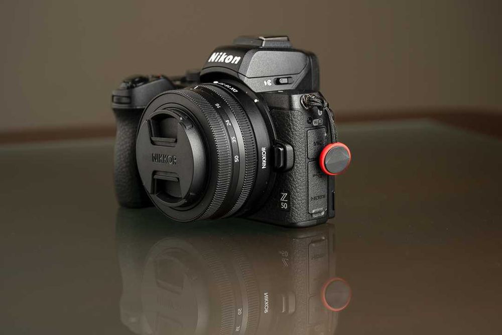 Nikon Z50 com lente 16-50 como nova