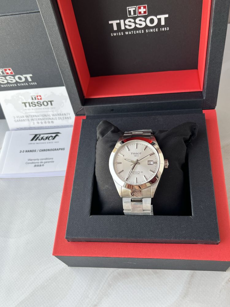 Годинник Tissot Gentleman Silicium T127.407.11.031.00