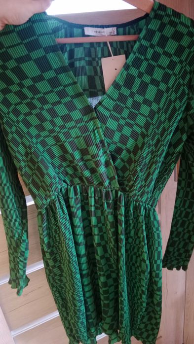 Nowa sukienka prążek XS-S Vintage