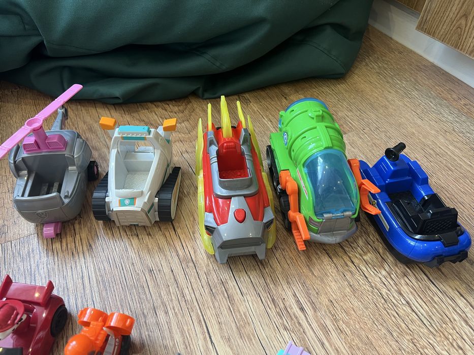 Щенячий патруль,фігурки з машинками Paw Patrol