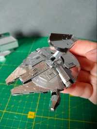 Metalowe puzzle 3D Millennium Falcon