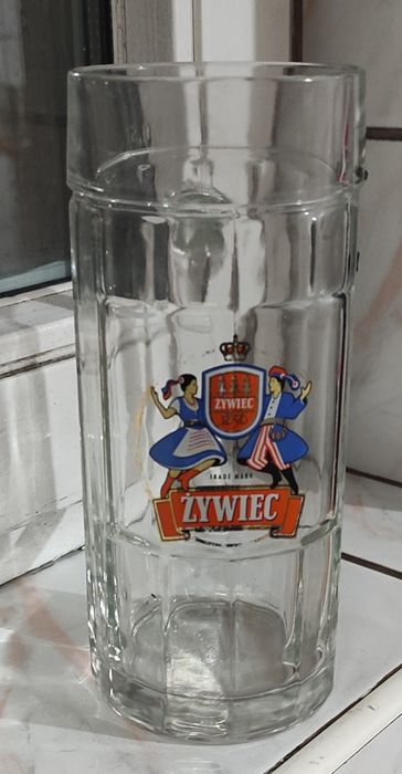 Kufel szklany Żywiec
