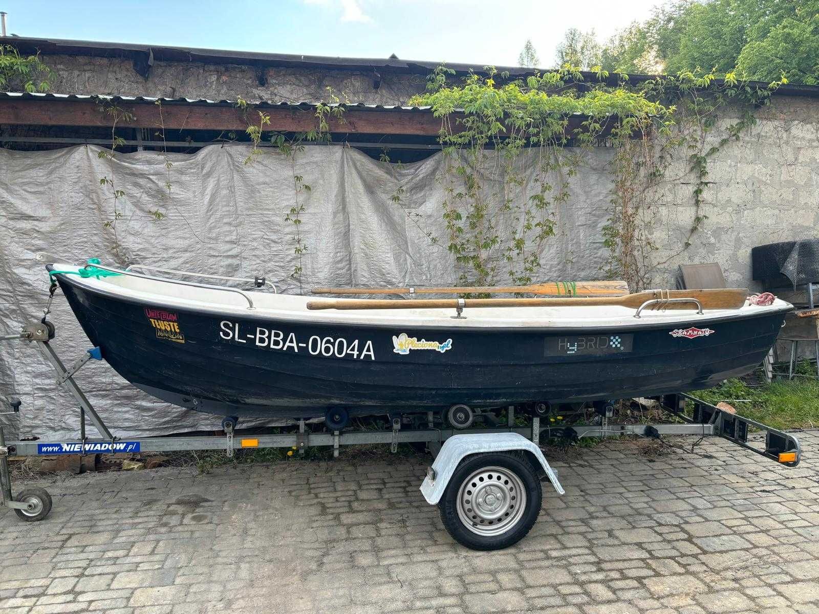 Sprzedam łódź Oliwia 4,20m wraz z podłodziówką Niewiadów.