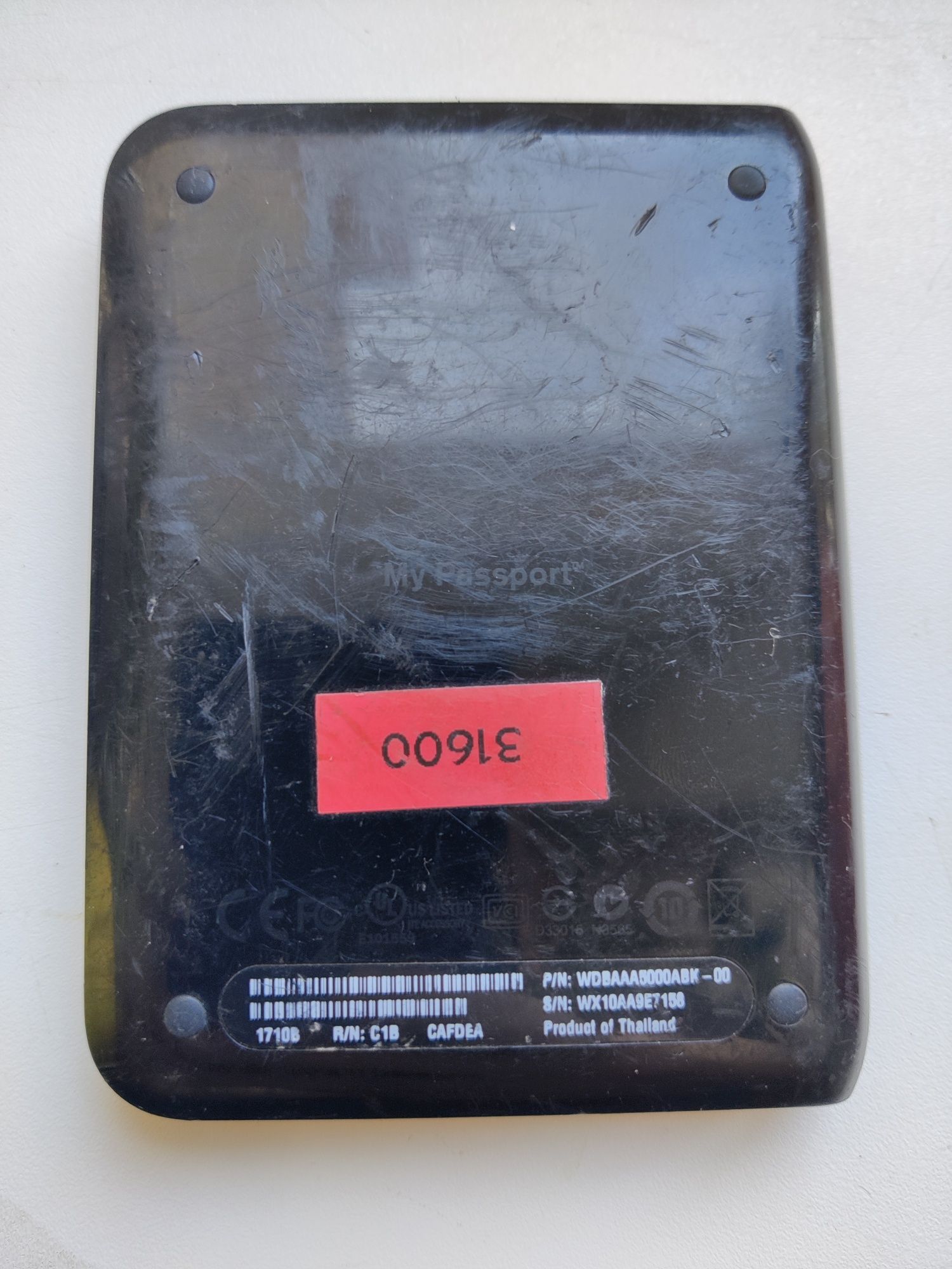 Зовнішній жорсткий диск WD 500 GB