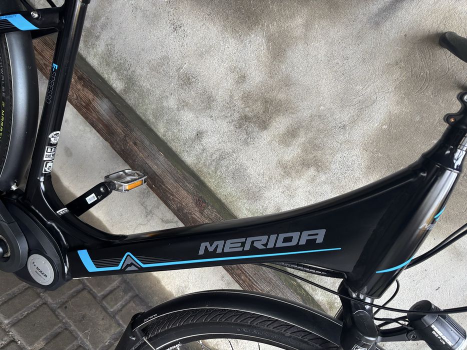 Електро велосипед Электро велосипед MERIDA BOSCH как Новый Комплект