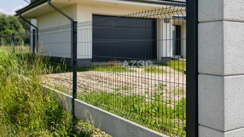 Ogrodzenie Panelowe 3D 2D z Paneli Słupki siatka podmurówka Dostawa