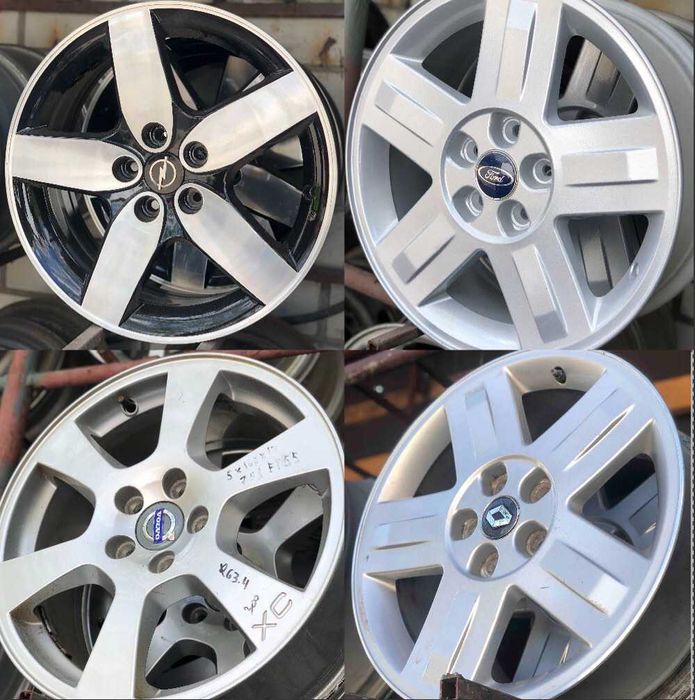 5 108 R17 Диски легкосплавні Renault /Peugeot /Ford /Opel