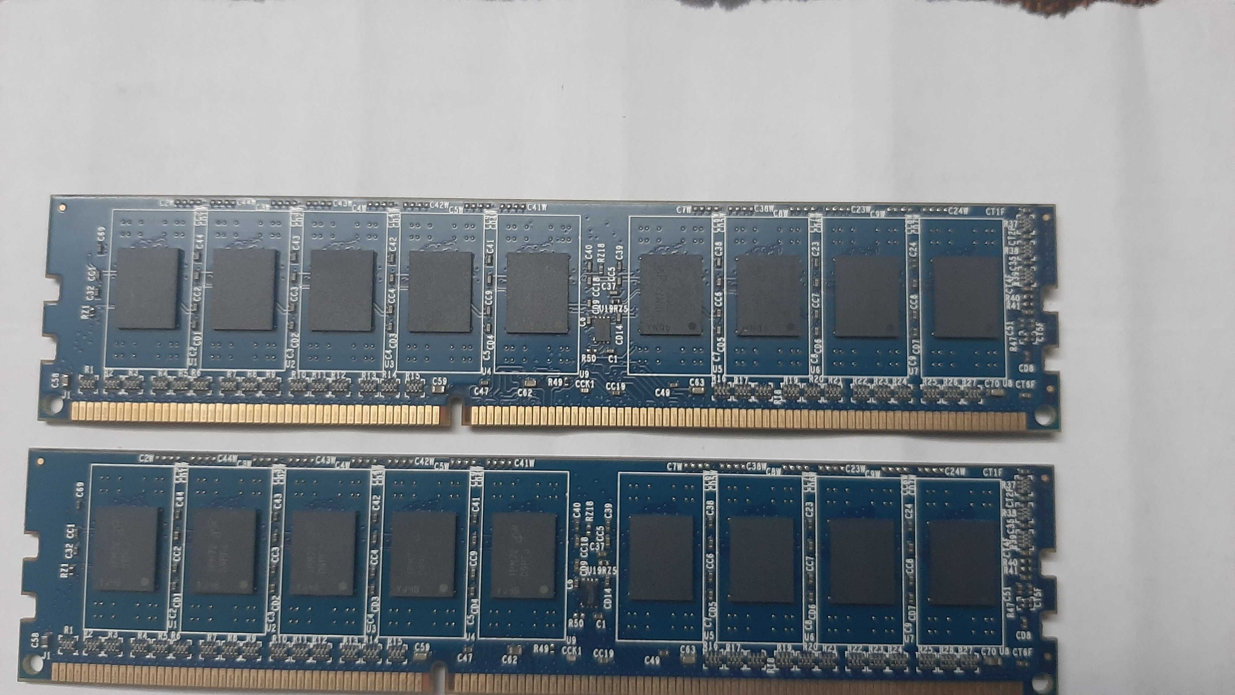 8GB (2 по 4GB) DDR3 1333MHz, PC3 10600E 2Rx8 RAM ECC память