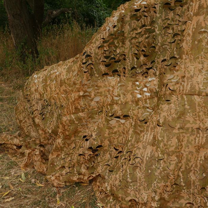 Сітка маскувальна зима та мультикам 2*2.5м