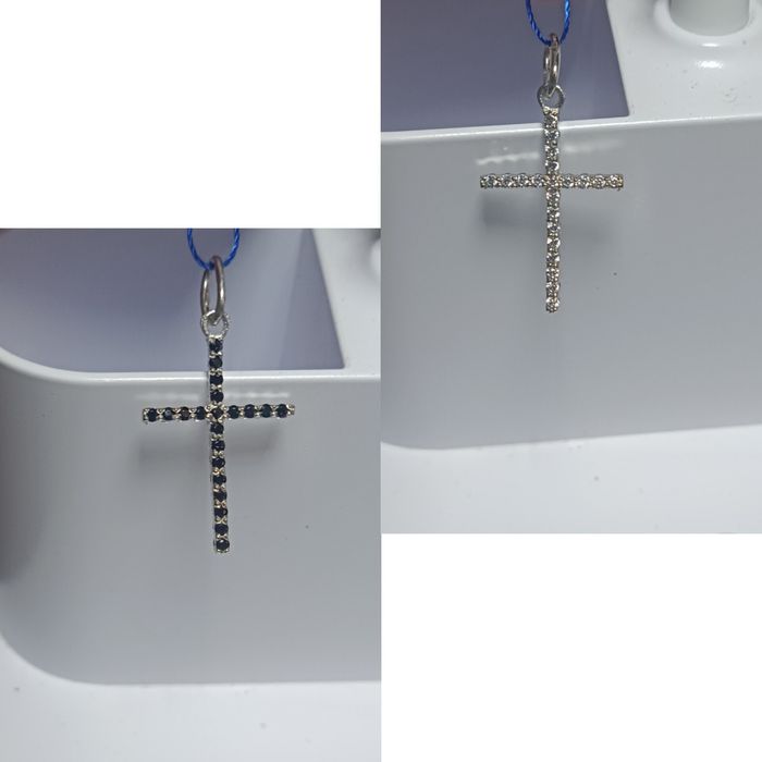 Підвіс хрестик двохсторонній